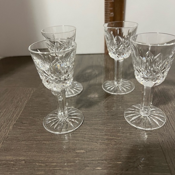 Waterford Lismore Cordial Glasses 4 - Picture 1 of 5